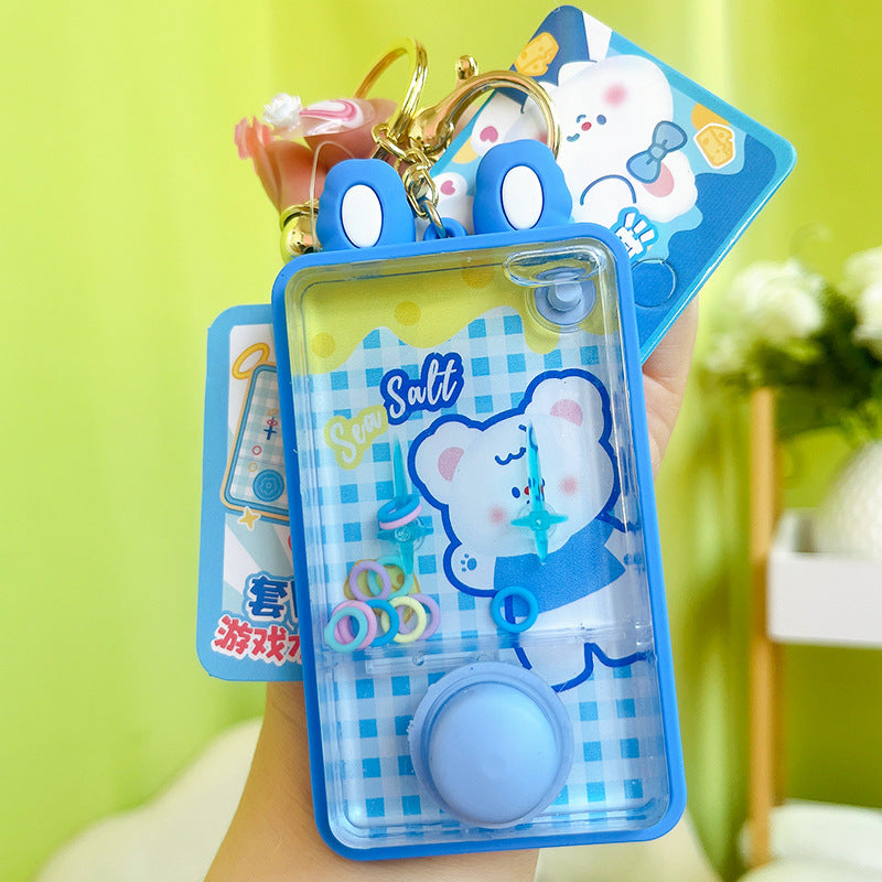Wholesale Sea Salt Cheese Series Ferrule Game Water Machine Keychains